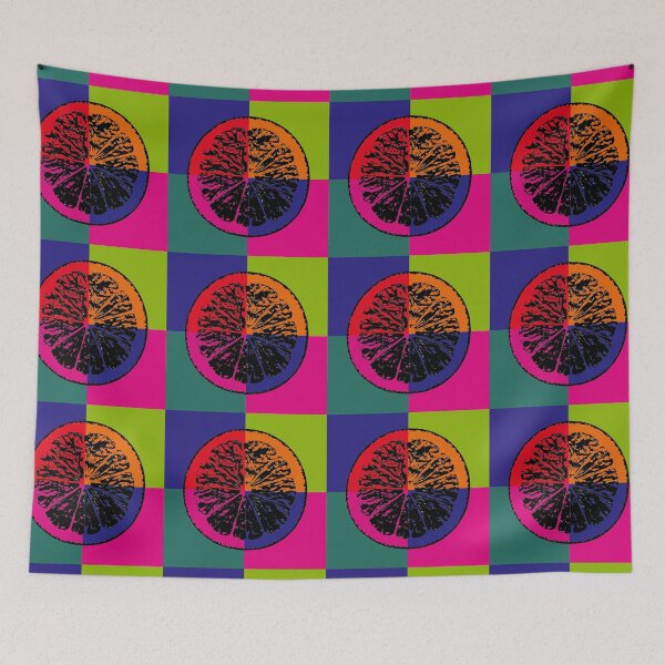 Item preview, A slice of lemon in settled pop art colour scheme designed and sold by susyrdesign.