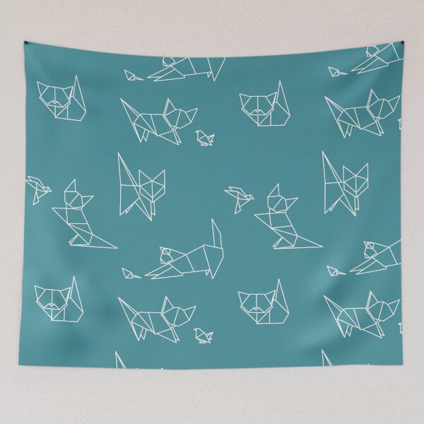 Item preview, Origami cats and birds designed and sold by HotVector.