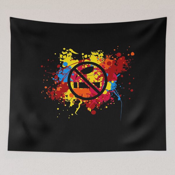 Item preview, No smoking gift silhouette designed and sold by 1681830934131.