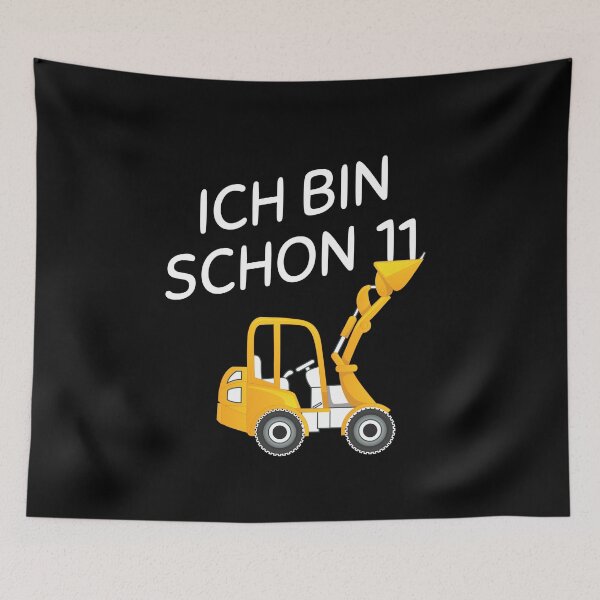 Item preview, Children's 11th birthday excavator 10 years construction site designed and sold by 1681830934131.