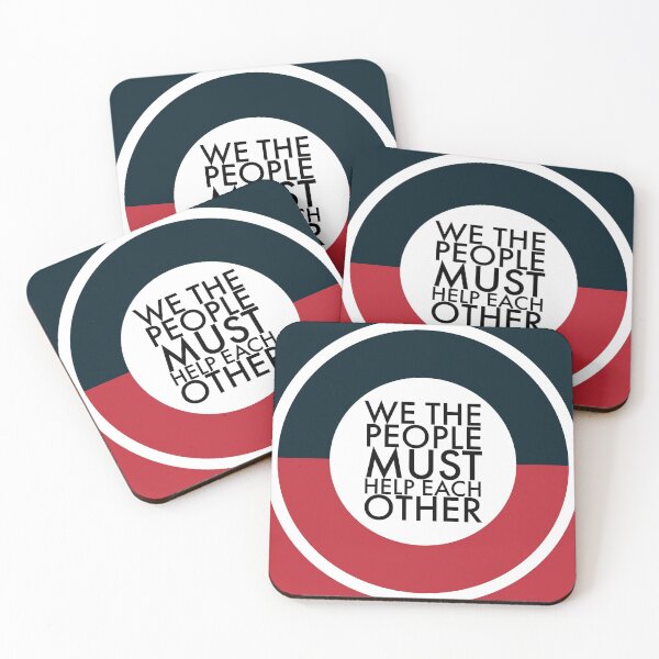 Item preview, We The People Must Help Each Other  designed and sold by lowbudgetcomics.