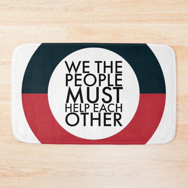 Item preview, We The People Must Help Each Other  designed and sold by lowbudgetcomics.