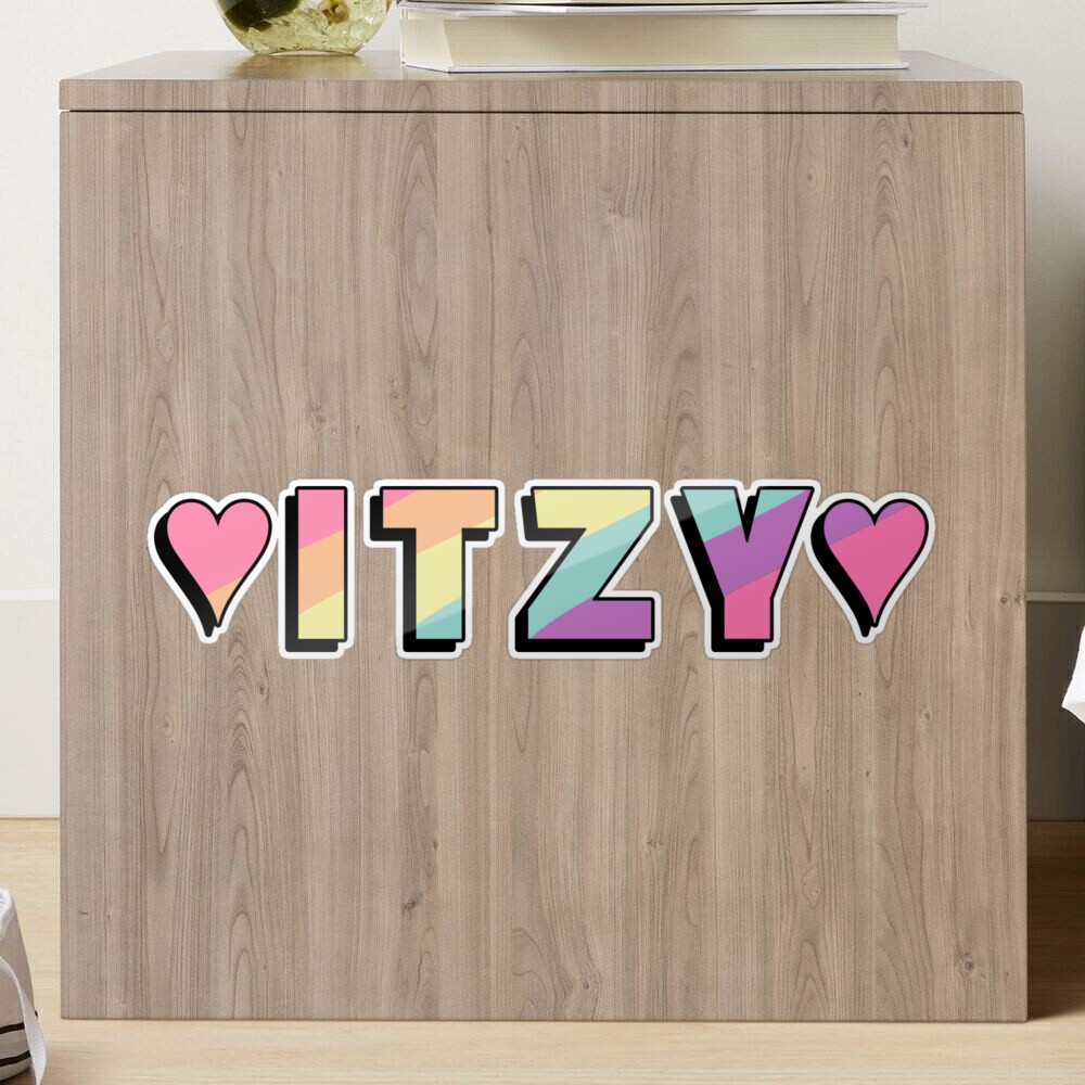 ITZY KPOP Sticker for Sale by shannonpaints  Scrapbook stickers  printable, Stickers, Korean stickers