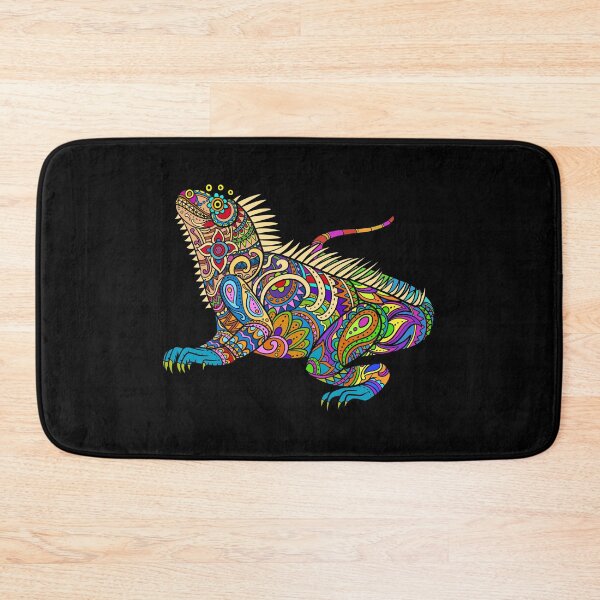 Item preview, Colorful Iguana | Artsy Pattern Lizard designed and sold by anziehend.