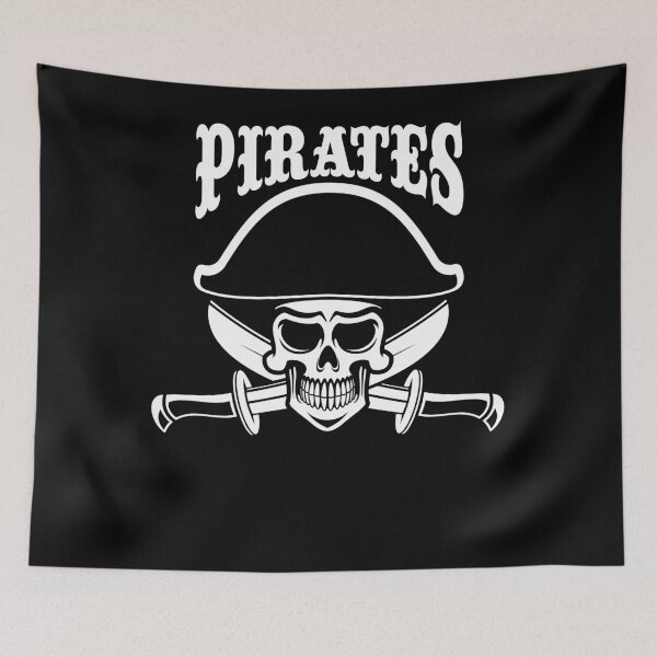 Item preview, Pirate skull design designed and sold by 1681830934131.