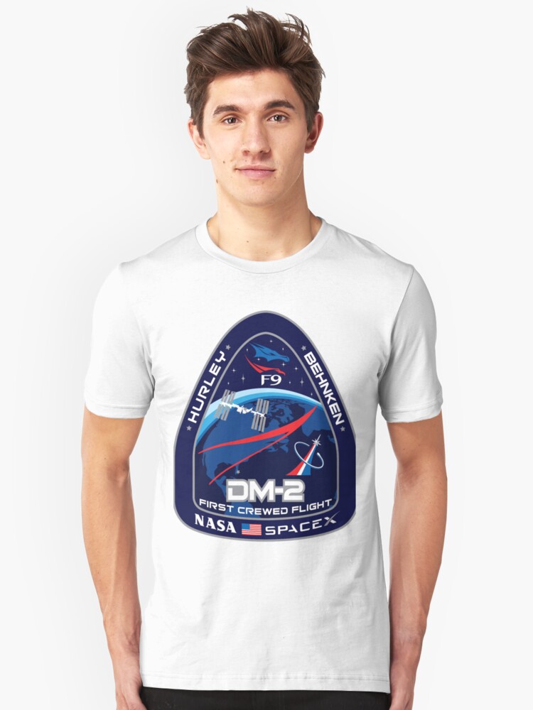 Crew Dragon Flight Demo 2 T Shirt By Spacestuffplus Redbubble