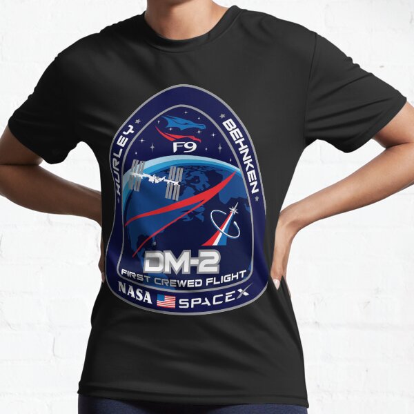 Crew Dragon Flight Demo 2 Active T-Shirt