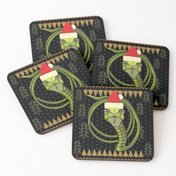Item preview, Skeptical snake Meme Ugly Christmas Sweater designed and sold by okpinsPets.