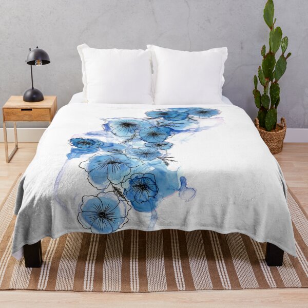Item preview, Blue Liquid Flowers designed and sold by Kris Kivu.