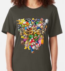 Mario Bros - All Star Slim Fit T-Shirt