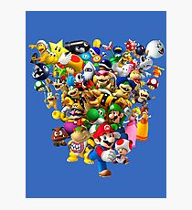 Mario Bros - All Star Photographic Print