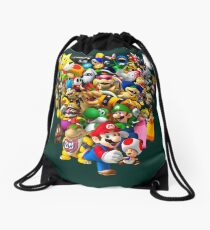 Mario Bros - All Star Drawstring Bag
