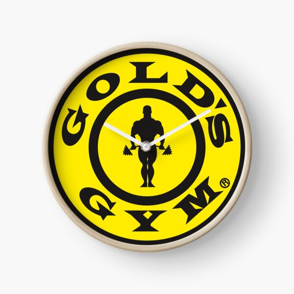 Gold's Gym Clock