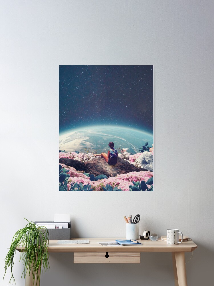 Thumbnail 2 of 3, Poster, My World Blossomed when I Loved You designed and sold by FrankMoth.
