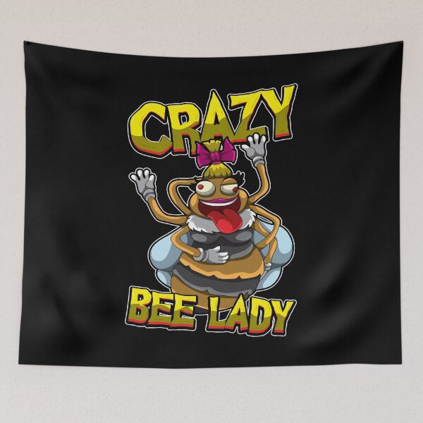 Item preview, Crazy Bee Lady designed and sold by anziehend.