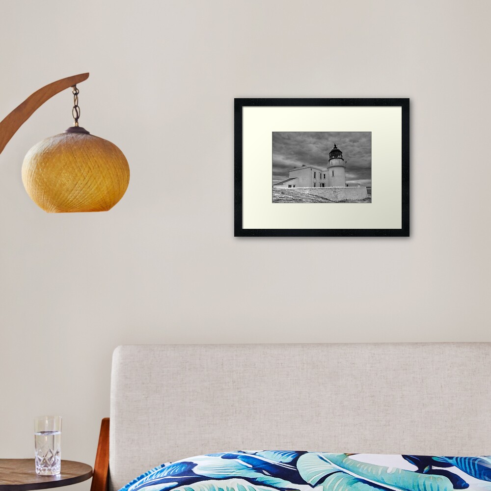 Stoer Head Lighthouse, Sutherland, Scotland Framed Art Print