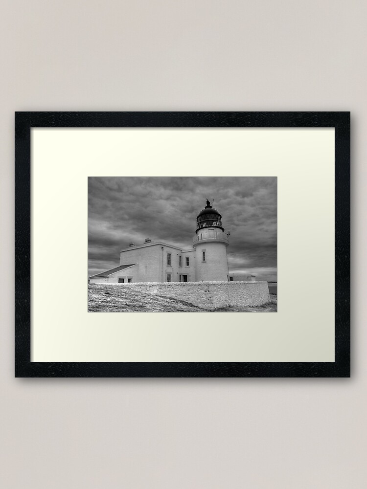 Alternate view of Stoer Head Lighthouse, Sutherland, Scotland Framed Art Print