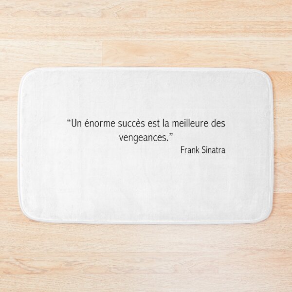 Item preview, "A huge success is the best revenge." designed and sold by Christophe SVN.