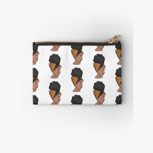 Item preview, Beautiful Black Woman with Natural Hair Headwrap  designed and sold by animejones.