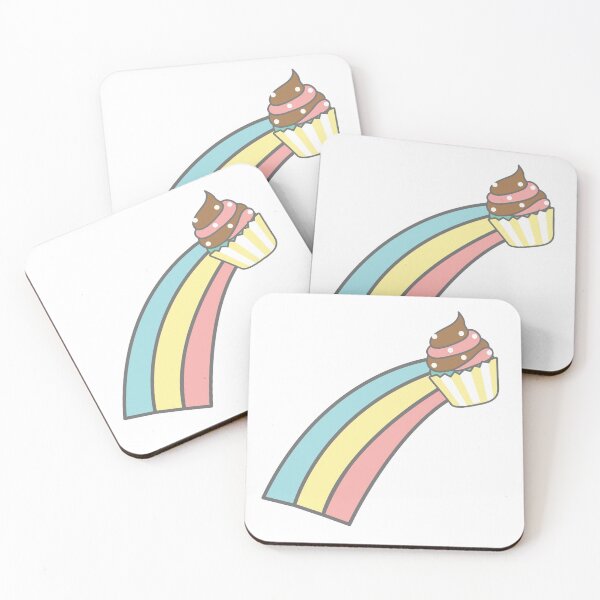 Item preview, Rainbow cupcake designed and sold by BigThoughts.