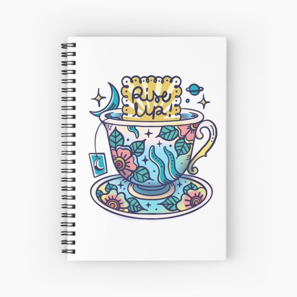 Teacup Spiral Notebook
