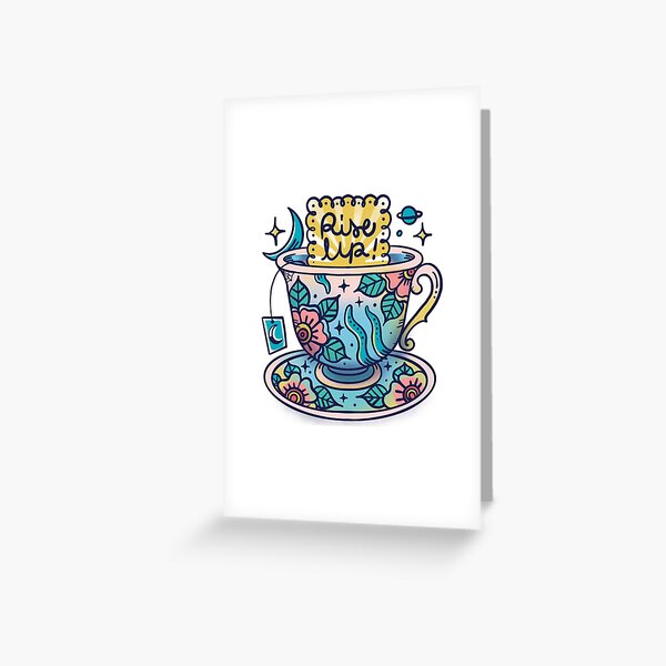 Teacup Greeting Card
