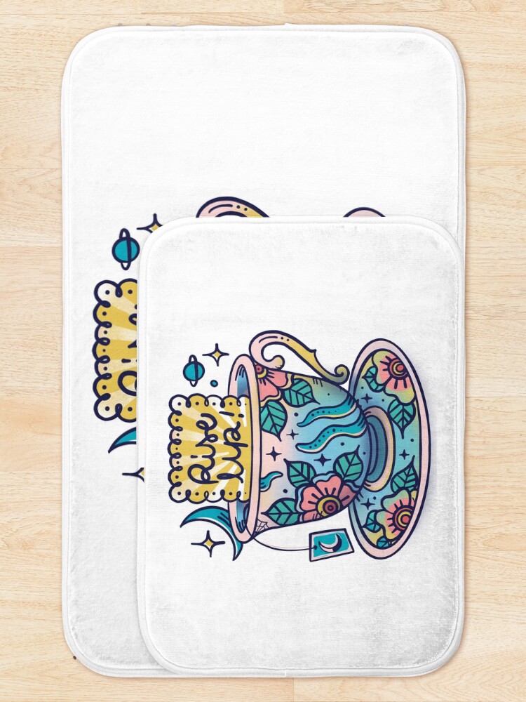Alternate view of Teacup Bath Mat