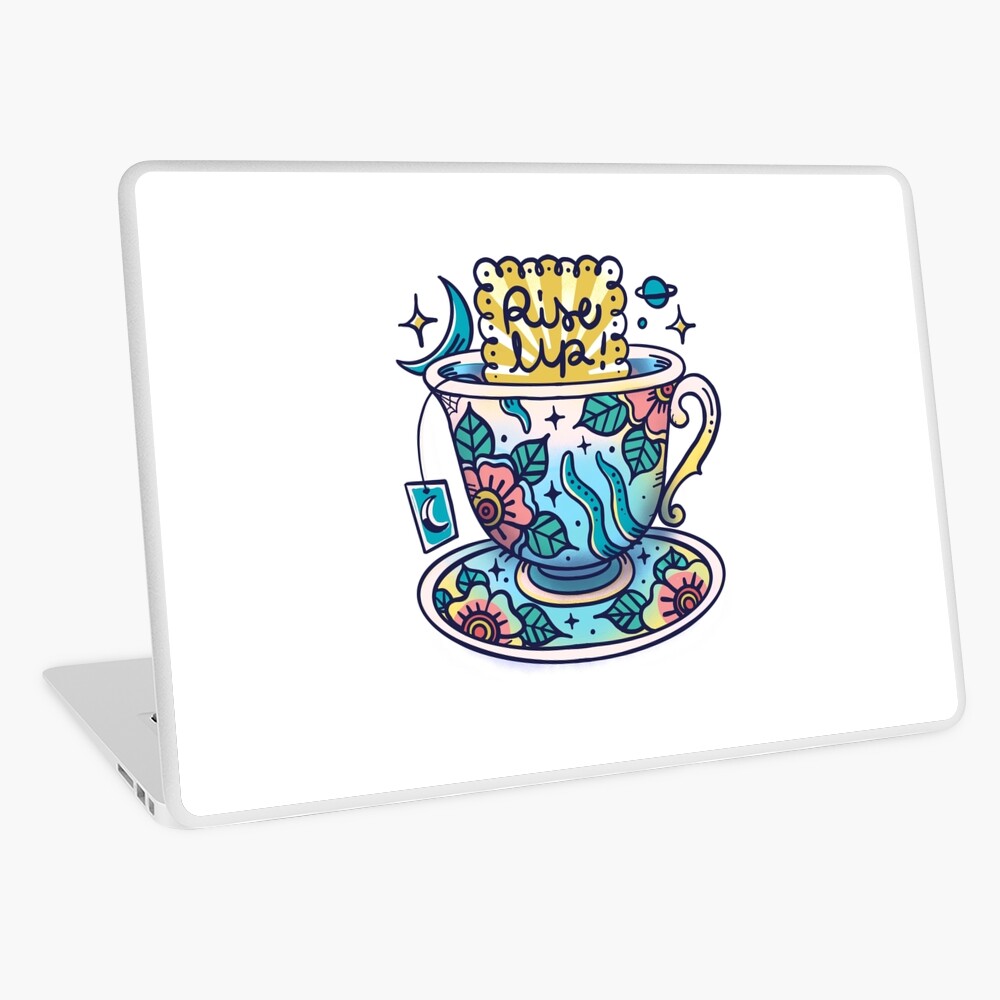 Teacup Laptop Skin
