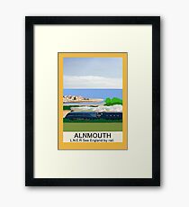 Alnmouth Poster Framed Print