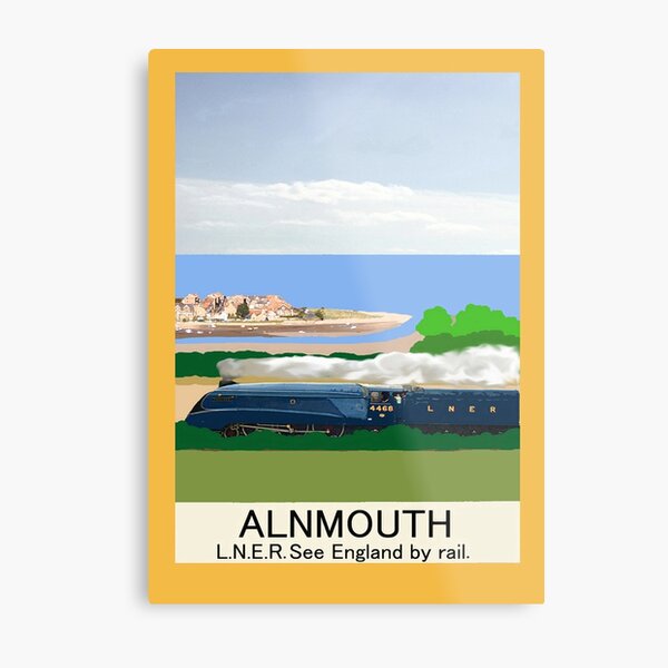 Item preview, Alnmouth Poster designed and sold by Stormswept.