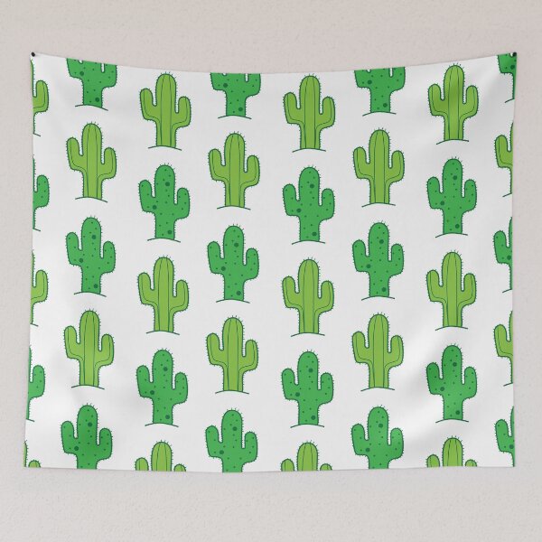 Item preview, Green Cactus Pattern designed and sold by Design Minds Boutique.