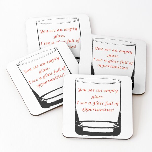 Item preview, Empty glass - Full opportunities designed and sold by DouglasB.