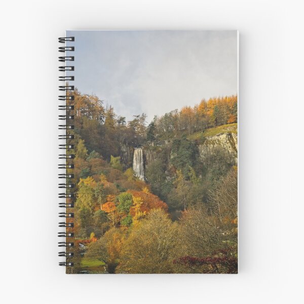 Item preview, Pistyll Rhaeadr Waterfall surrounded by Autumn Colours designed and sold by Samuel  Davis.