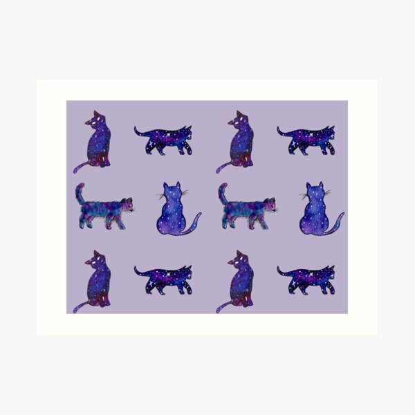 Magical Cat Art Art Print