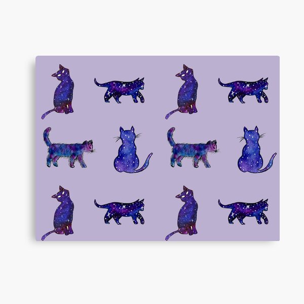 Magical Cat Art Canvas Print