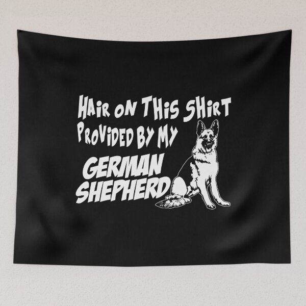 Item preview, Hair Provided by German Shepherd  - Christmas And Birthday Gift Ideas For Dog Lovers designed and sold by ASClothDesign.