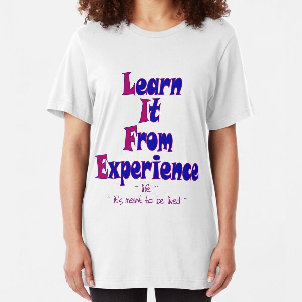~ L ~ I ~ F ~ E ~ Slim Fit T-Shirt