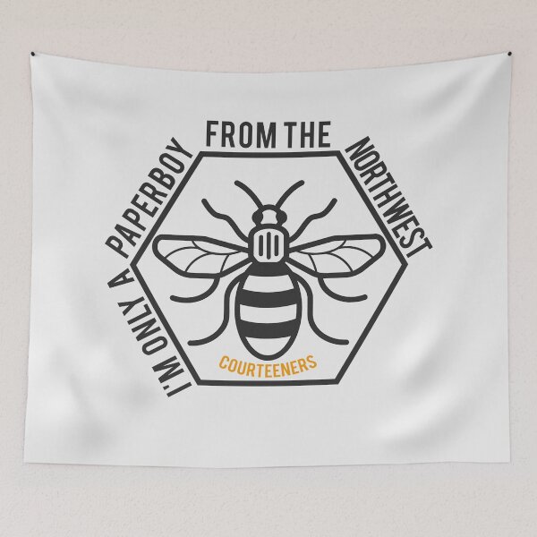 Item preview, Courteeners ➤ Take Over the World (Manchester Bee) designed and sold by Sound-Tees.
