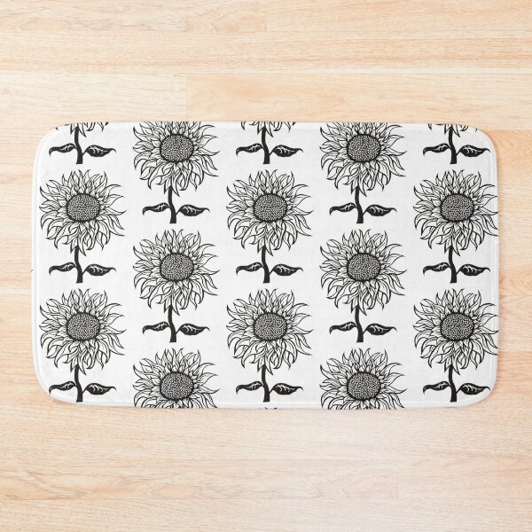 Item preview, Sunflower | Floral Design designed and sold by Monochromatics by Corie Mae Dark.