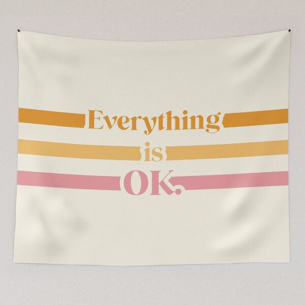 Item preview, Everything is Okay designed and sold by marymulberry.