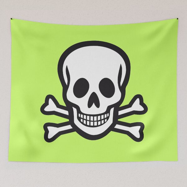 Item preview, Skull and crossbones designed and sold by beakraus.
