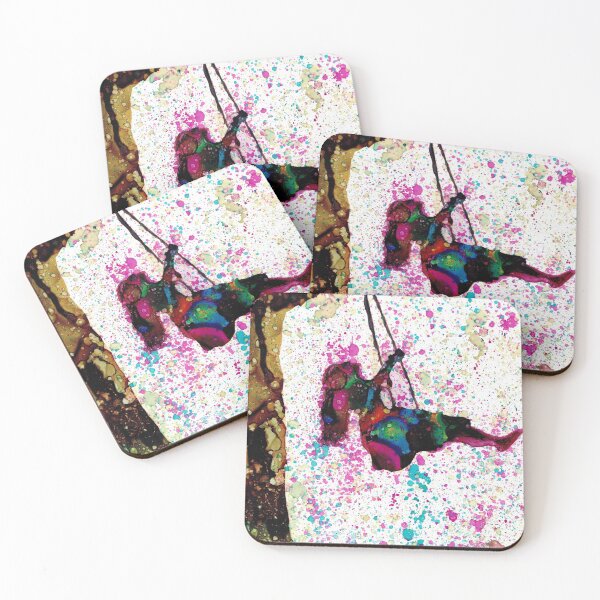 Item preview, Freedom:  Original Alcohol Ink Painting designed and sold by herzart.