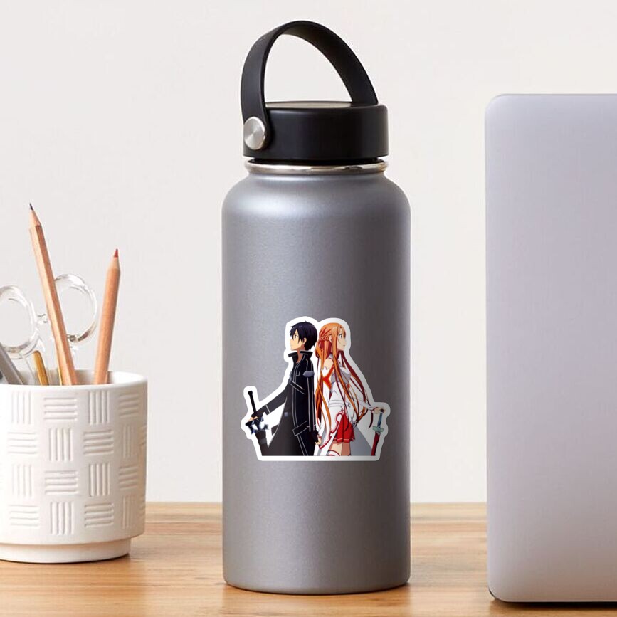 Kirito and Asuna kawaii Sticker