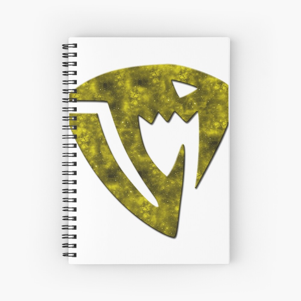 Fairy Tail Sabertooth Guild Logo Galaxy Design Spiral Notebook By Kamurata Redbubble