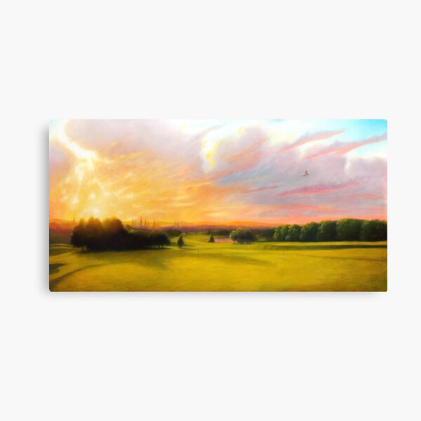 Sunrise over Millicent Canvas Print