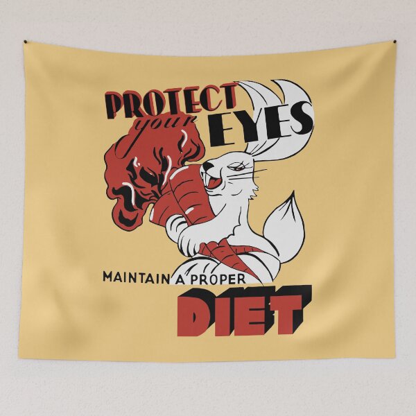 Item preview, Protect Your Eyes Maintain A Proper Diet -- WPA designed and sold by warishellstore.