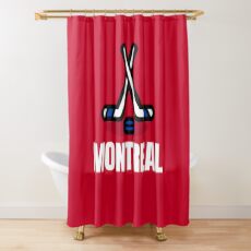 Montreal Canadiens Shower Curtains Redbubble