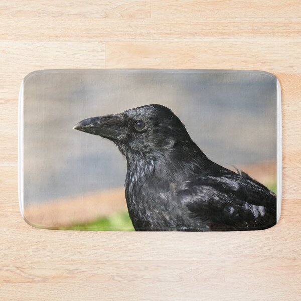 Item preview, Crow portrait designed and sold by GreyFeatherPhot.