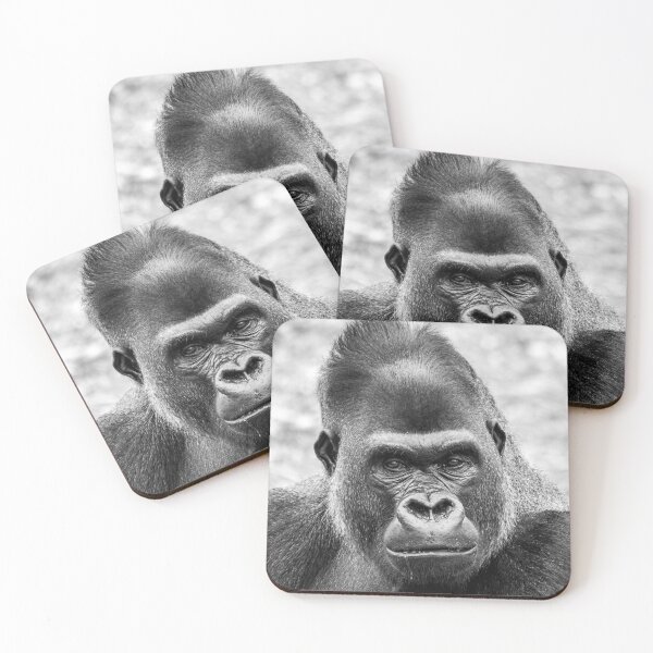 Item preview, Gorilla Portrait designed and sold by MattDawsPhoto.