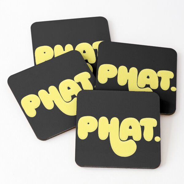 Item preview, PHAT // Retro Typography Design designed and sold by AestheticNow.